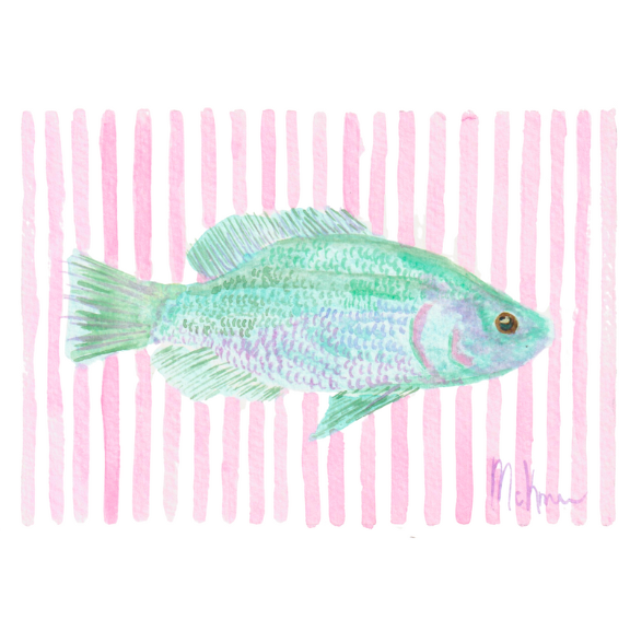 "little blue fish"